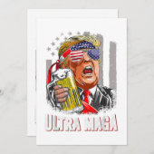 Anti Joe Biden Ultra Maga Kaart (Voorkant / Achterkant)
