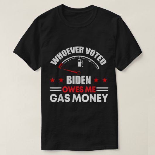 Anti Joe Biden, wie voor Biden heeft gestemd, is m T-shirt (Design voorkant)