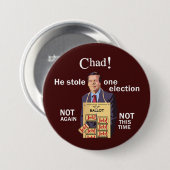 Anti-joodse Struik 2016 Ronde Button 7,6 Cm (Voorkant /achterkant)