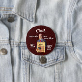 Anti-joodse Struik 2016 Ronde Button 7,6 Cm (In situ)