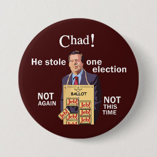 Anti-joodse Struik 2016 Ronde Button 7,6 Cm