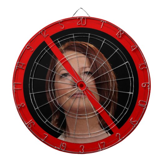 Anti Julia Gillard Dartbord (Voorkant)