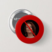 Anti Julia Gillard Ronde Button 5,7 Cm (Voorkant /achterkant)