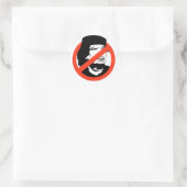 ANTI-KADHAFI RONDE STICKER (Tas)