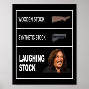Anti-Kamala Harris Lachwekkend Grappig Republikein Poster