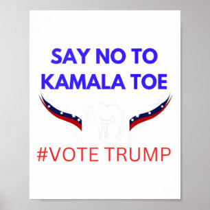 Anti Kamala Harris Poster