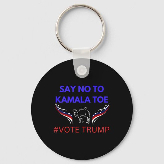 Anti Kamala Harris Sleutelhanger (Voorkant)