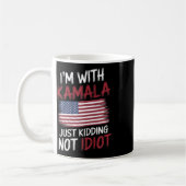 Anti Kamala Harris Verkiezing Shirt Republikeinse  Koffiemok (Links)