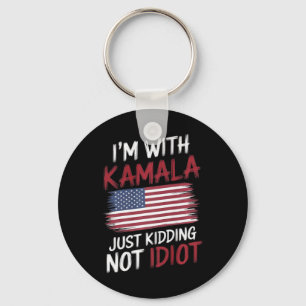 Anti Kamala Harris Verkiezing Shirt Republikeinse Sleutelhanger