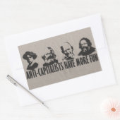 Anti-kapitalisten hebben meer plezier - Stickers (Envelop)