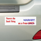 Anti-kapitalistische bumpersticker "No zulk ding" (Op auto)