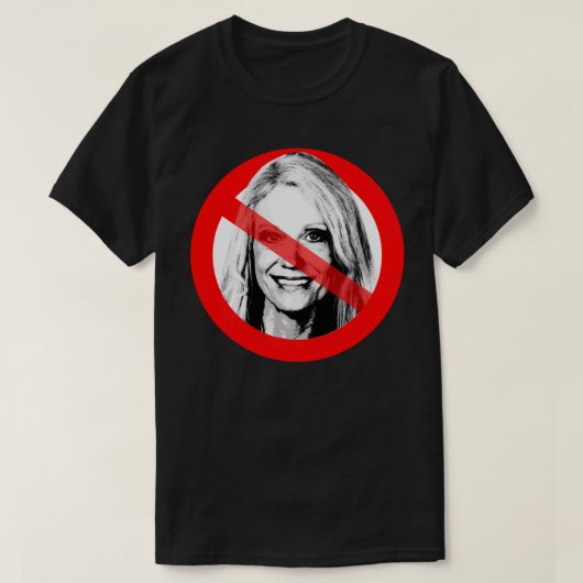 Anti Kellyanne Conway heeft gezicht gekruist T-shirt (Design voorkant)