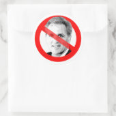 Anti Kevin McCarthy Crossed uit gezicht Ronde Sticker (Tas)