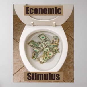 Anti-Keynes Economie Poster
