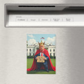 Anti-King Trump Magneet (Insitu (Vaatwasser))