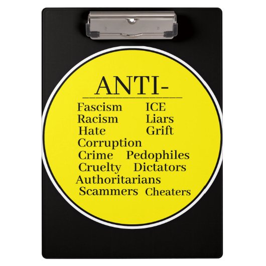 Anti-klembord Klembord (Voorkant)
