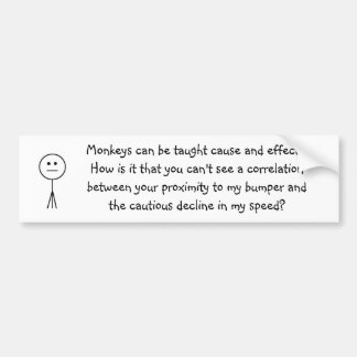 Anti-kleuring Bumpersticker