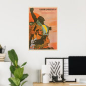 Anti-Koloniale Poster Steun de (Thuiskantoor)