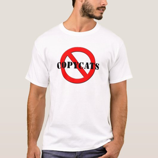 Anti-koperkatten T-shirt (Voorkant)