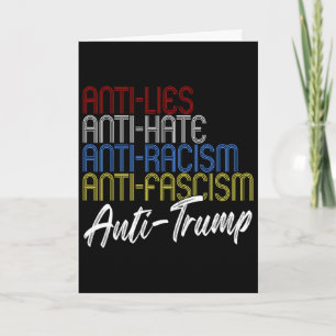 Anti-leugens Anti-haat Anti-racisme Anti-fascisme Kaart