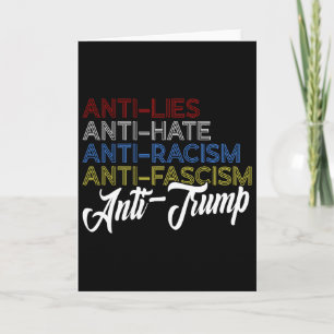 Anti Leugens Anti Haat Anti Racisme Anti Fascisme Kaart