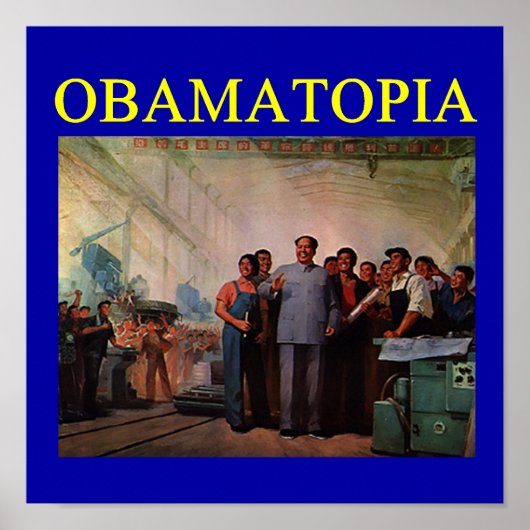 anti-liberaal anti-obama poster (Voorkant)