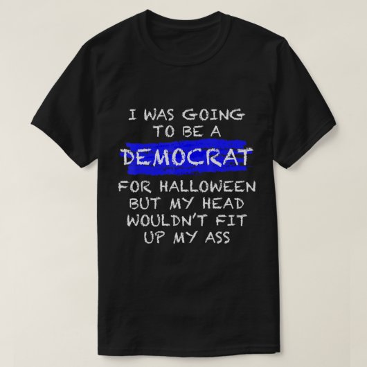 Anti-Liberal Adult Halloween Costume.png T-shirt (Design voorkant)