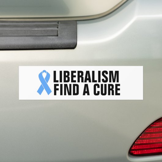 ANTI-LIBERAL BUMPERSTICKER (Op auto)