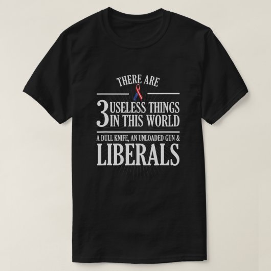Anti Liberal Useless Liberals, Liberal Tears.png T-shirt (Design voorkant)
