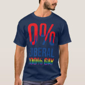 Anti-liberale LGB Gay Cool Pro Republicans Gift T-shirt (Voorkant)
