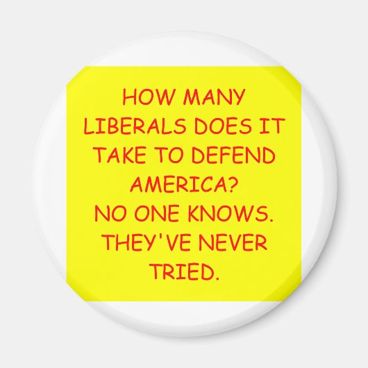 anti-liberale mop tegen obama magneet (Voorkant)