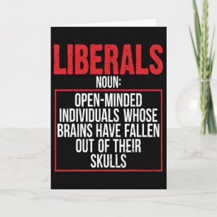 Anti Liberale Pro Republikeinse Rechten Stem Trum Kaart