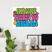 Anti-liberalen Poster (Thuiskantoor)