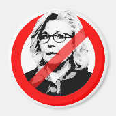 ANTI LIZ CHENEY MAGNEET (Voorkant)