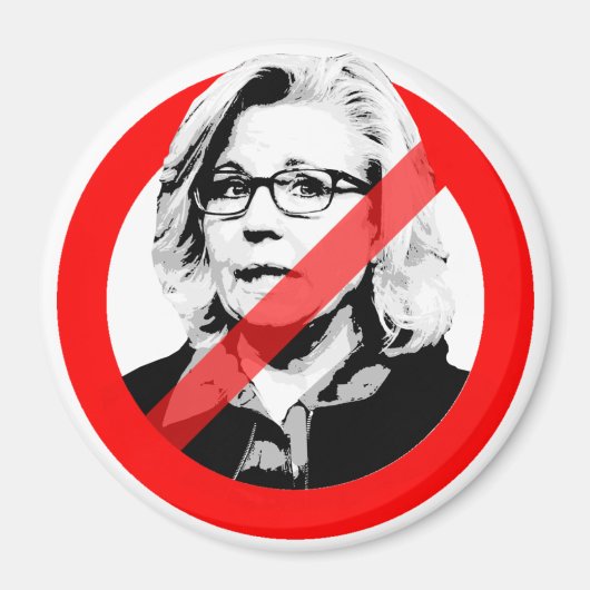 ANTI LIZ CHENEY MAGNEET (Voorkant)