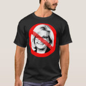 Anti Liz Cheney stak zijn gezicht over T-shirt (Voorkant)