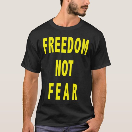Anti Lockdown Protest T-shirt (Voorkant)