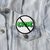 Anti-Lyme-ziekteknop Ronde Button 7,6 Cm (In situ)