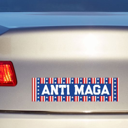Anti MAGA-Bumpersticker Bumpersticker