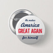 Anti maken Amerika groot weer aangepaste verklarin Ronde Button 5,7 Cm (Voorkant /achterkant)