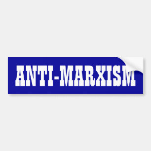 Anti-Marxisme Bumpersticker