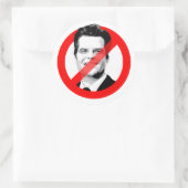 Anti Matt Gaetz Ronde Sticker (Tas)
