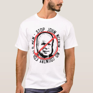 Anti-McCain Circle T-shirt