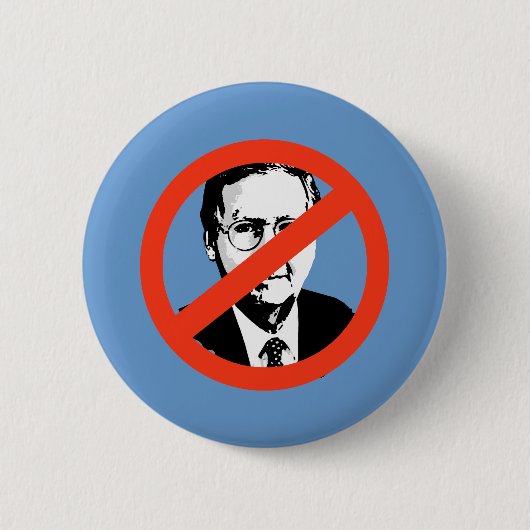 ANTI-MCCONNELL - ANTI-Mitch Mcconnell Ronde Button 5,7 Cm (Voorkant)