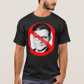 Anti Mike Johnson stak zijn gezicht uit T-shirt (Voorkant)
