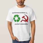 Anti-milieubeleid T-shirt (Voorkant)