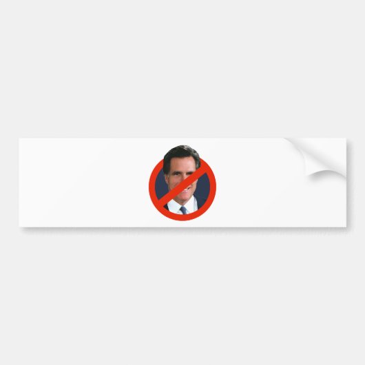 ANTI MITT PIC BUMPERSTICKER (Voorkant)