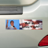 Anti Mitt Romney Bumpersticker (Op auto)