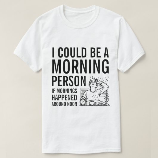 Anti-Morning Club T-shirt (Design voorkant)