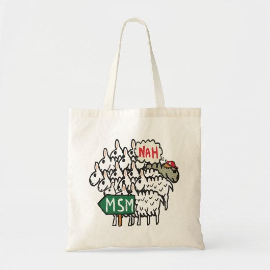 Anti-MSM Tote Bag (Voorkant)